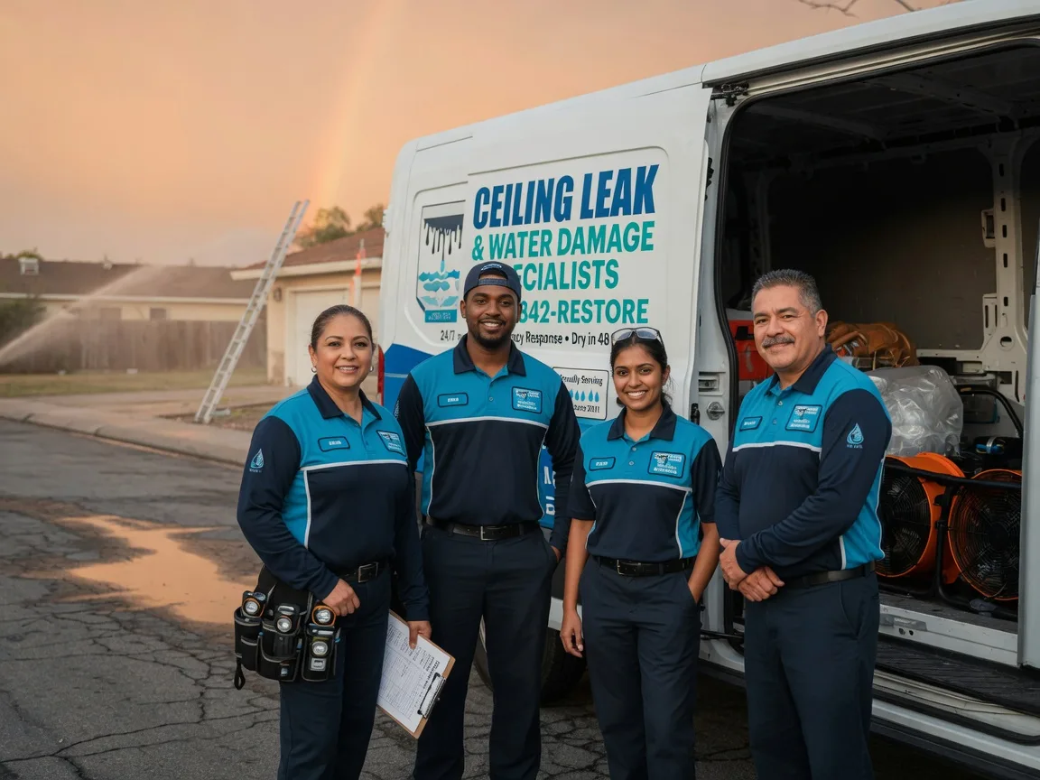 Ceiling Leak Cleanup company in Grantville, KS