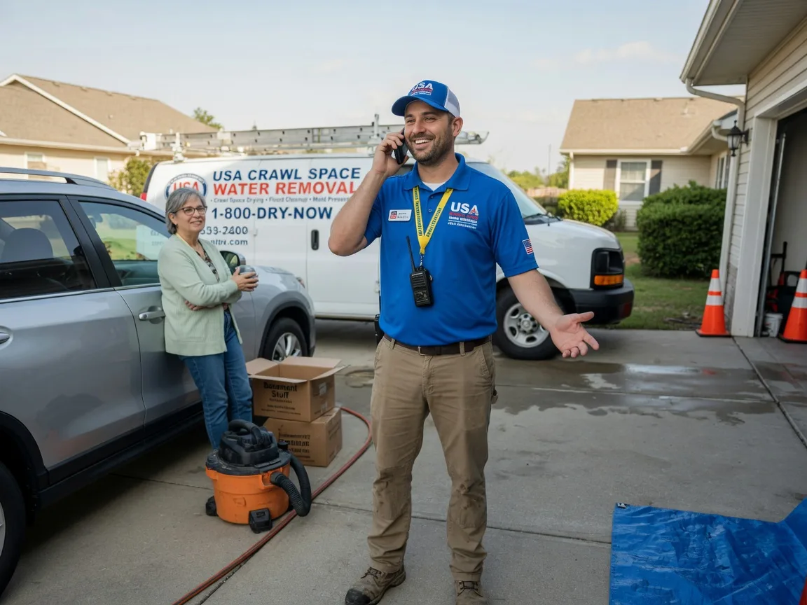 Crawl Space Water Removal Grantville, KS FAQs